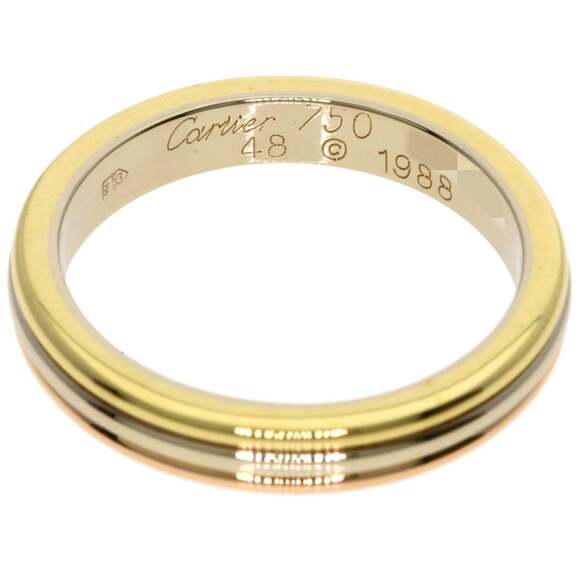 CARTIER Authentic 18k Gold Ring #48 - Picture 4 of 7